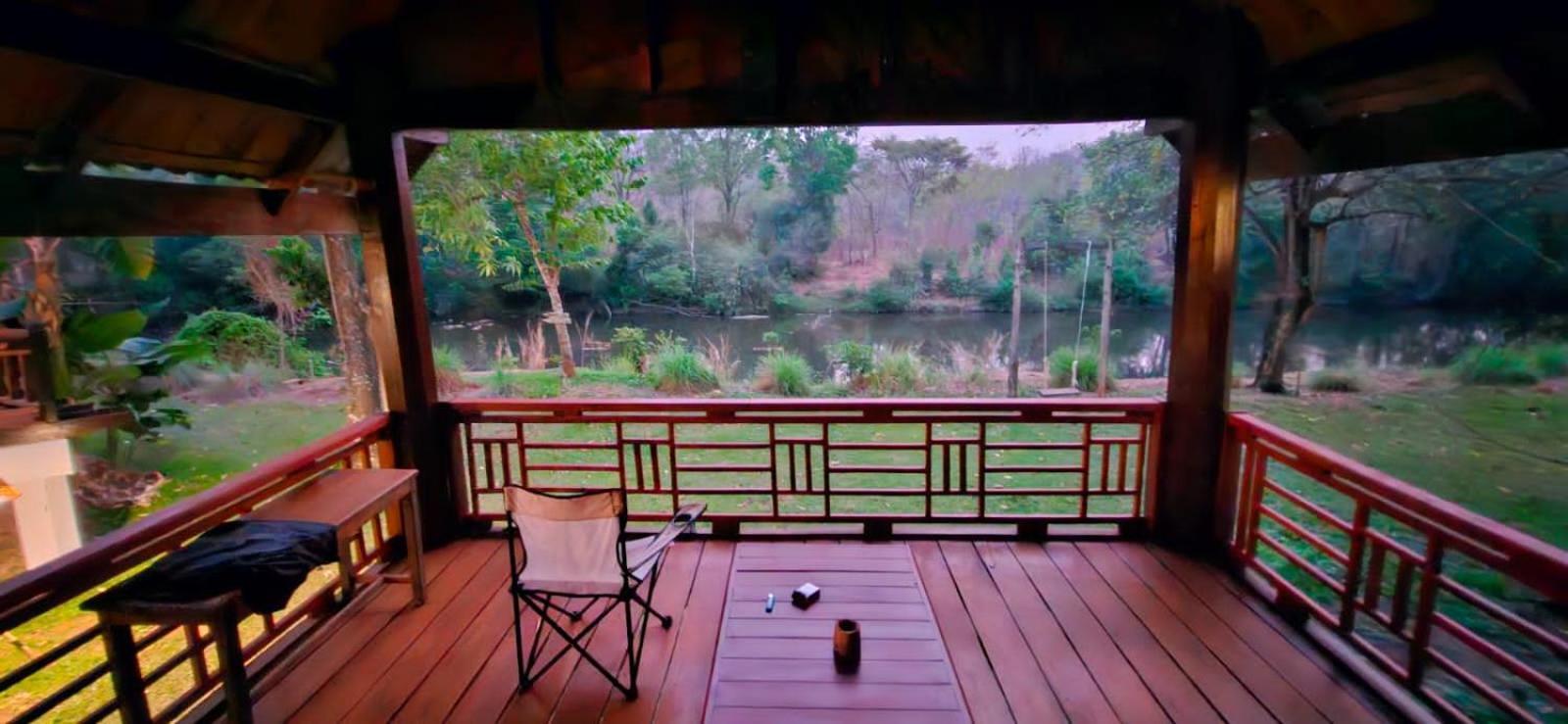 Bolaven Garden Bungalow And Tent - Tad Lo Ban Kiangtat Exterior foto