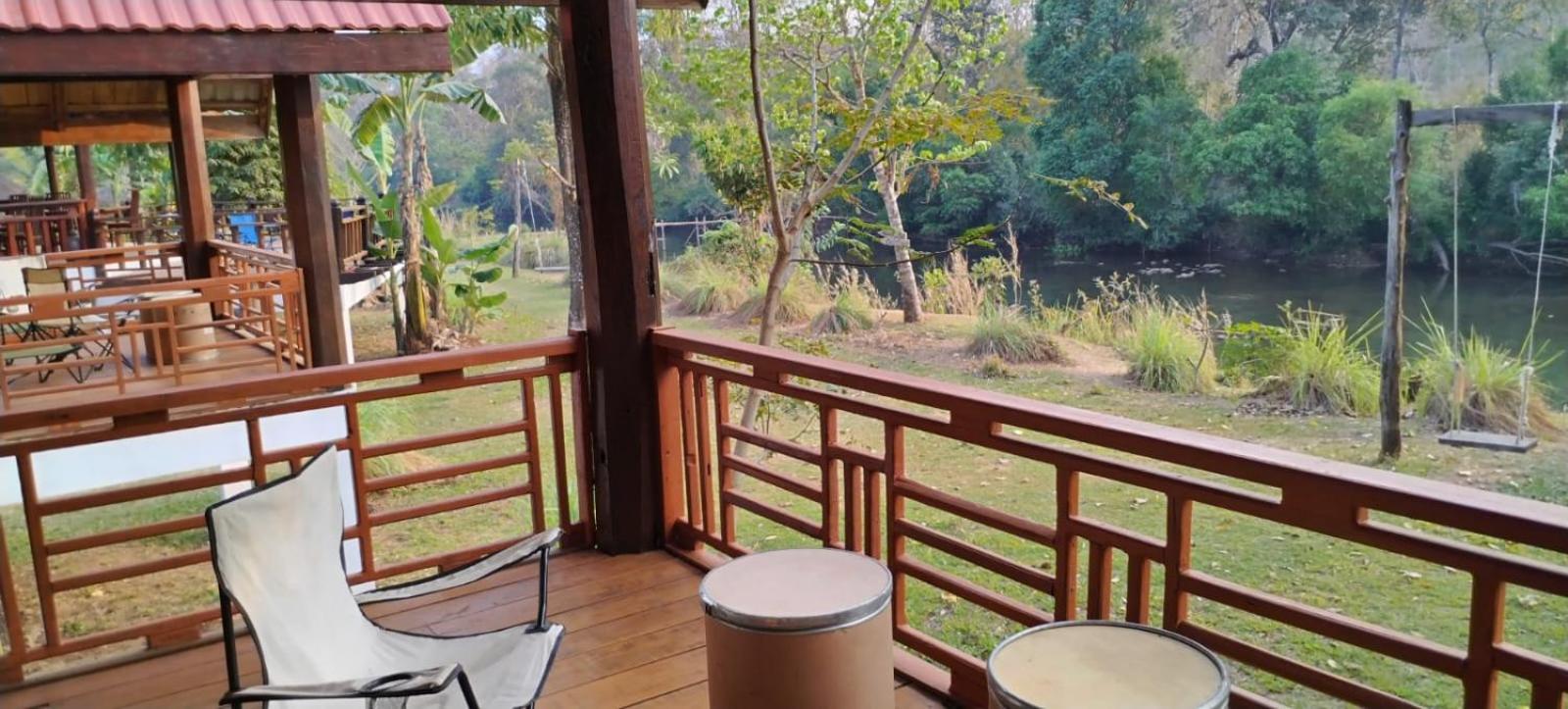 Bolaven Garden Bungalow And Tent - Tad Lo Ban Kiangtat Exterior foto